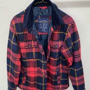 Men’s American Eagle Flannel Button-up Jacket